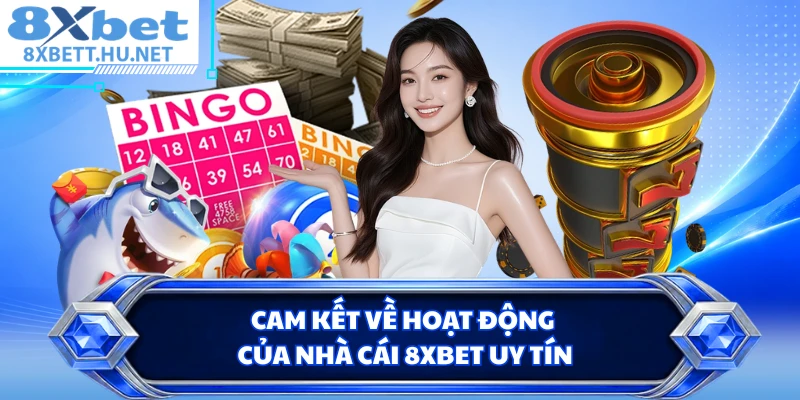 Cam kết về hoạt động của nhà cái 8XBET uy tín